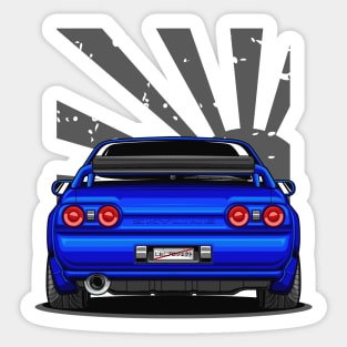 Monster Skyline GT-R R32 (Bayside Blue) Sticker
